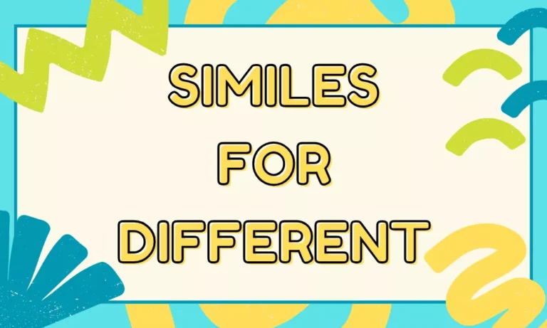 Different Similes