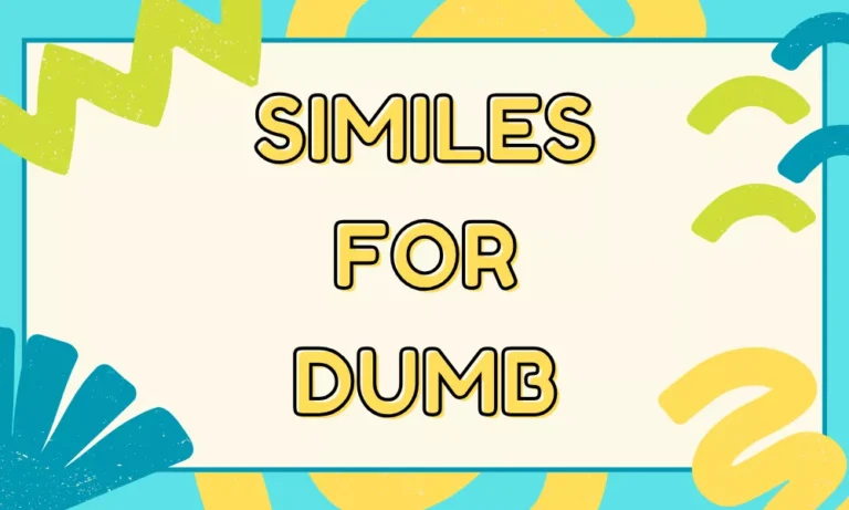 Dumb Similes