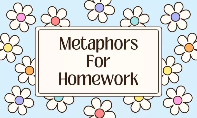 Homework Metaphors