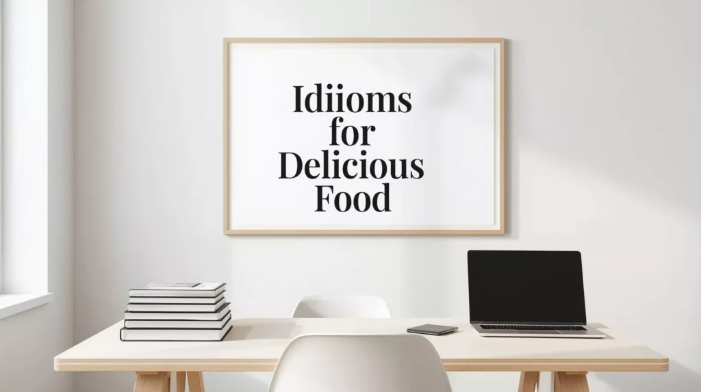 Idioms About Delicious Food