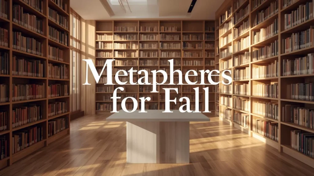 Metaphors For Fall