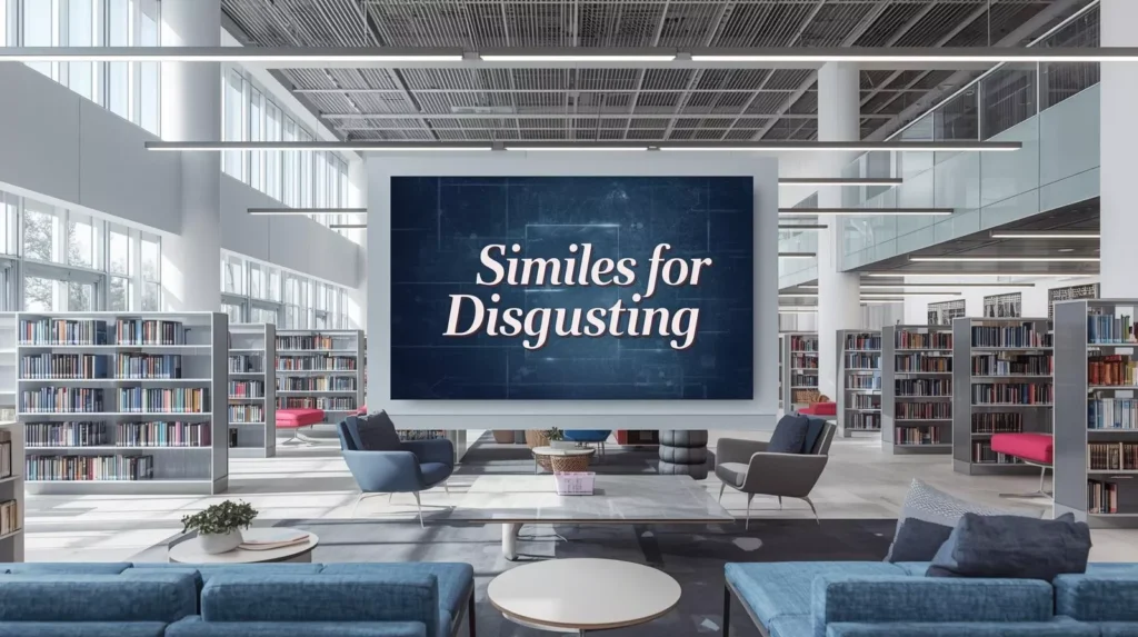 Similes About Disgusting