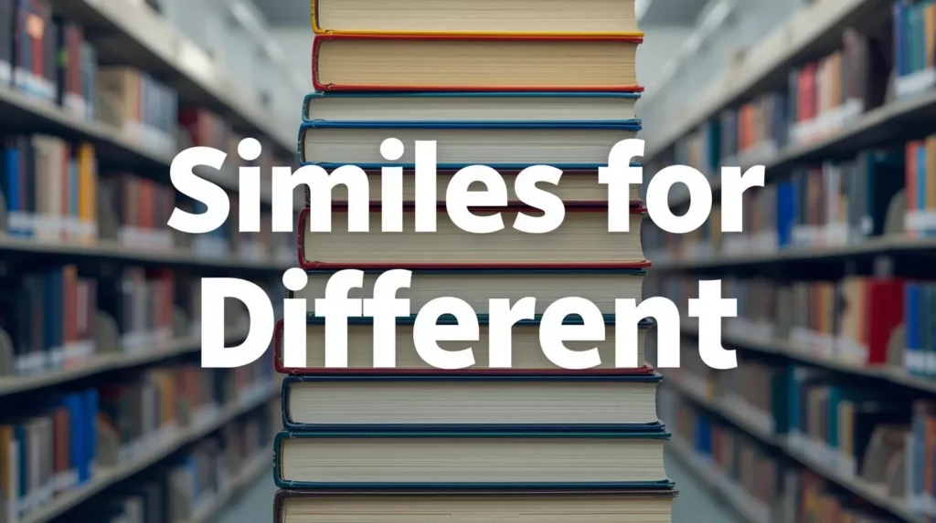 Similes For Different