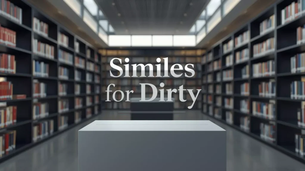 Similes For Dirty