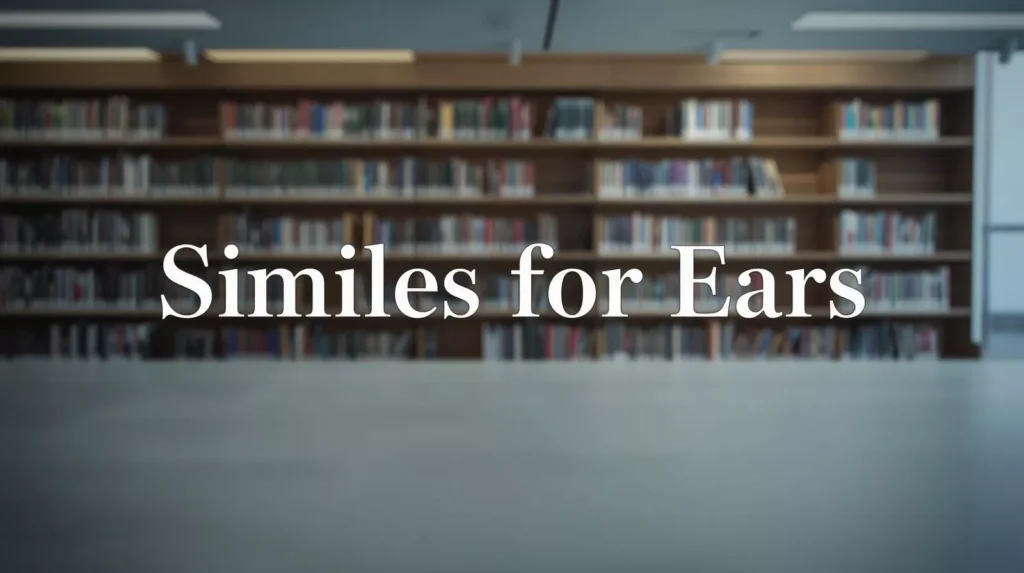 Similes For Ears