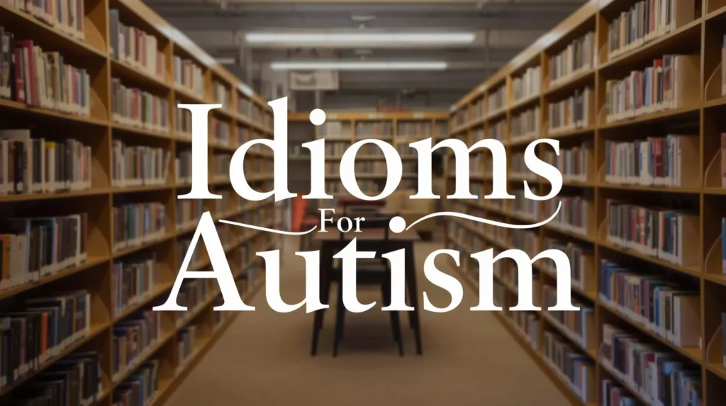 Idioms About Autism
