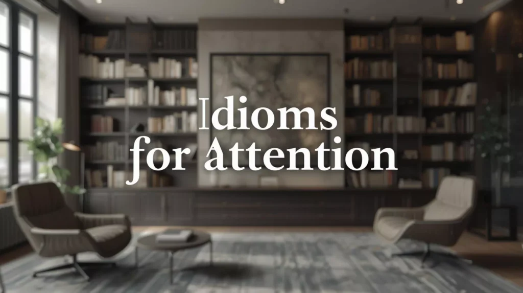 Idioms For Attention Idioms For Attention