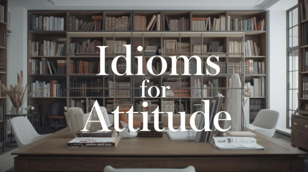 Idioms For Attitude Idioms For Attitude