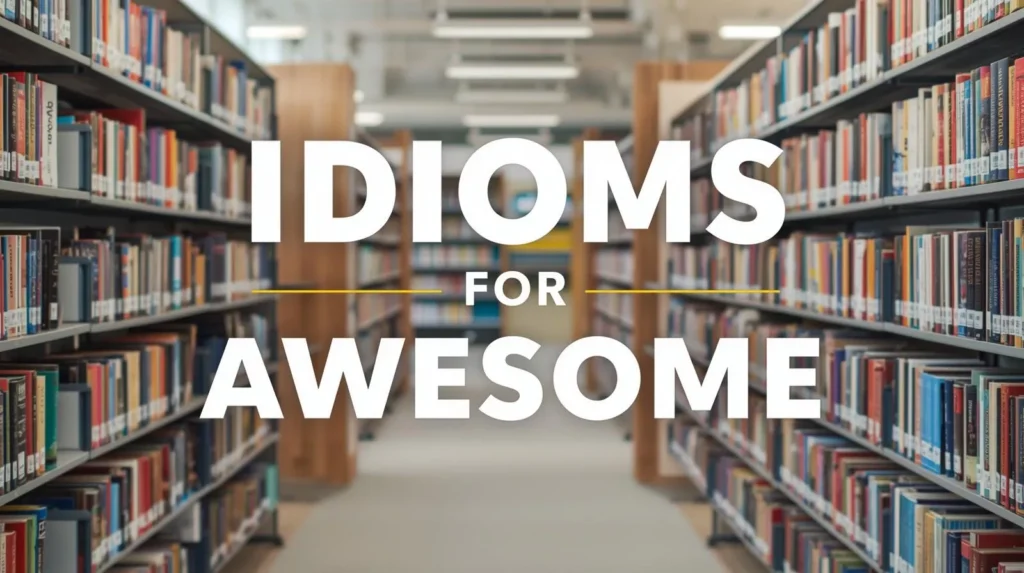 Idioms For Awesome