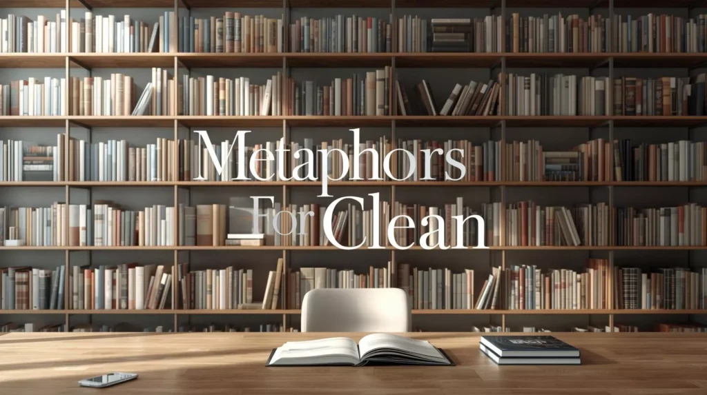 Metaphors About Clean Metaphors About Clean