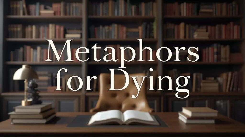 Metaphors About Dying