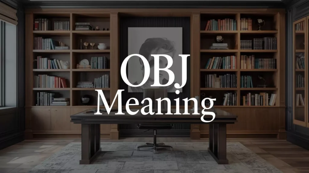 OBJ Meaning In Chat OBJ Meaning In Chat