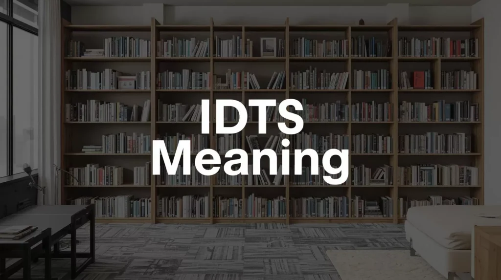 What Does IDTS Mean