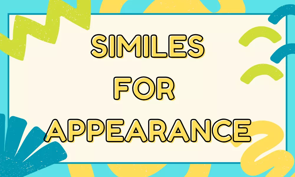 Similes for Appearance: Comparisons for Describing Looks 1 Appearance Similes