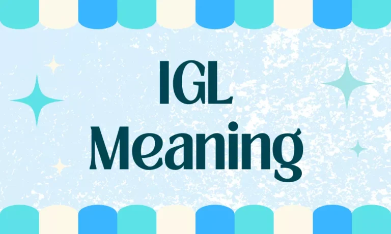 IGL Meaning