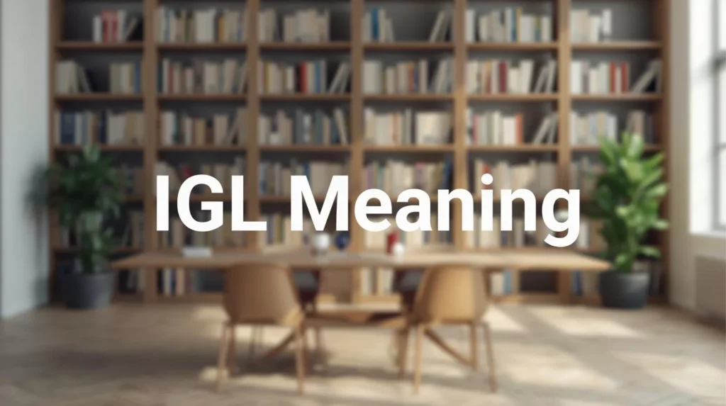 IGL Meaning In Text IGL Meaning In Text