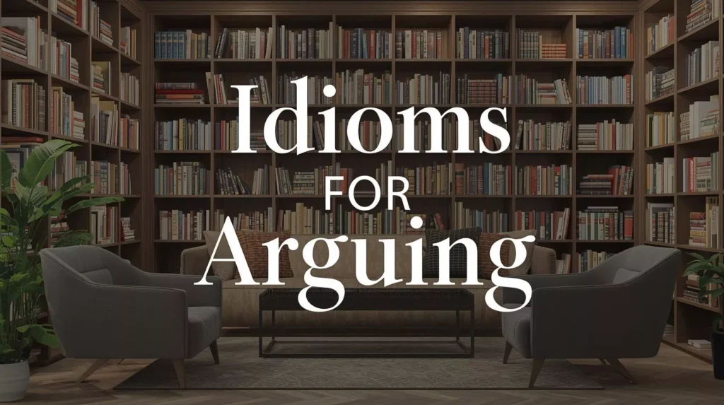Idioms For Arguing