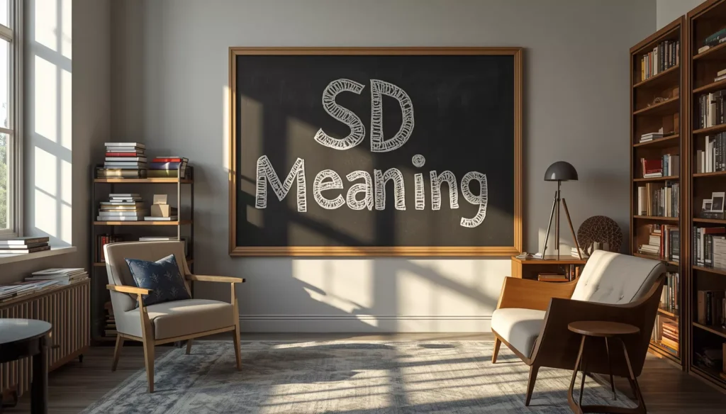SD Meaning In Text