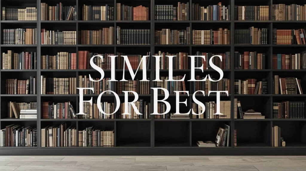 Similes For Best Similes For Best