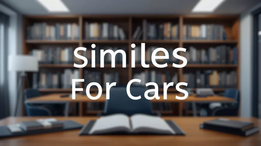 Similes For Cars