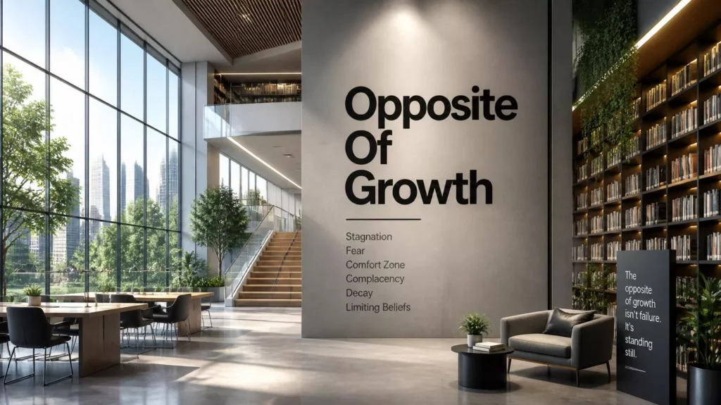 Antonym Of Growth