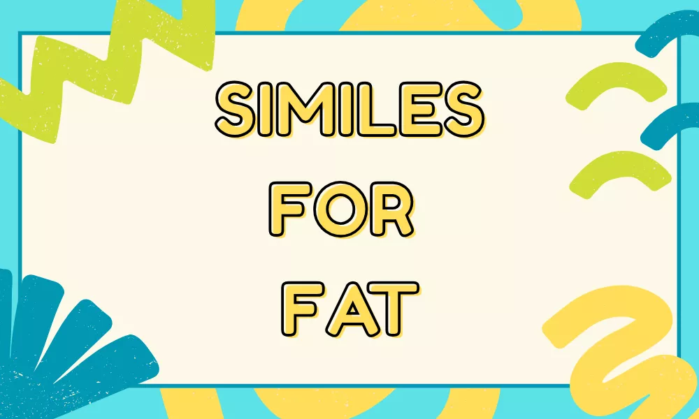 Similes for Fat: Meanings, Examples, and Comparisons 3 Fat Similes
