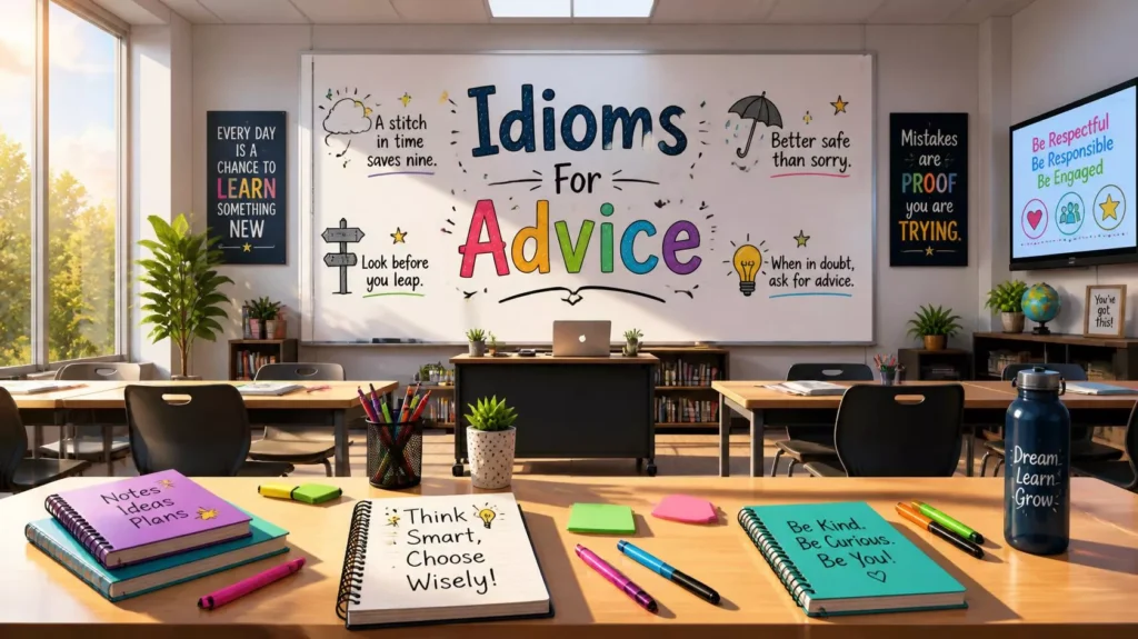 Idioms About Advice Idioms About Advice