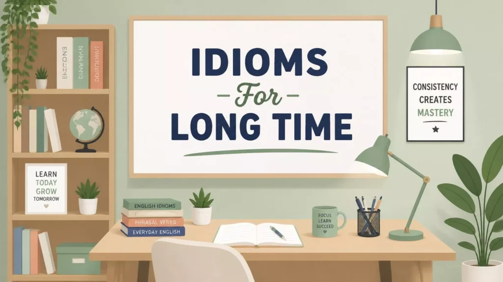 Idioms For Long Time Idioms For Long Time