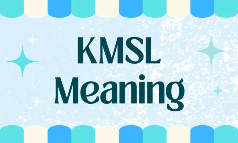 KMSL Meaning: What Does KMSL Mean in Texting, Chats & Social Media 4 KMSL Meaning