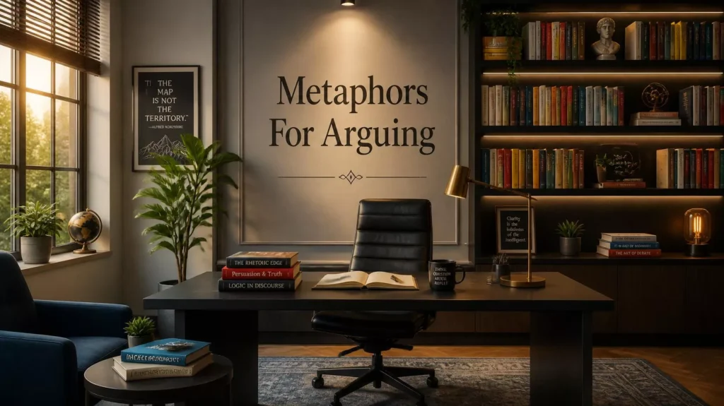 Metaphors About Arguing Metaphors About Arguing