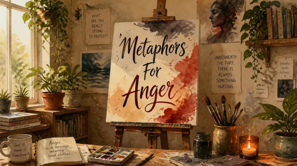 Metaphors For Anger Metaphors For Anger