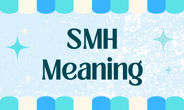SMH Meaning: What Does SMH Stand for in Text and Chat 7 SMH Meaning