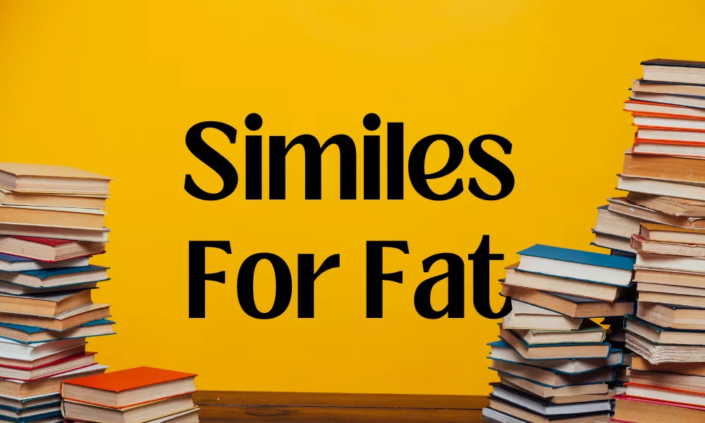 Similes About Fat