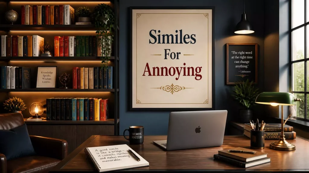 Similes For Annoying