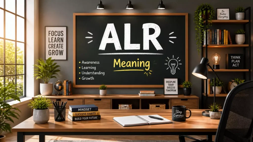 What Does ALR Mean