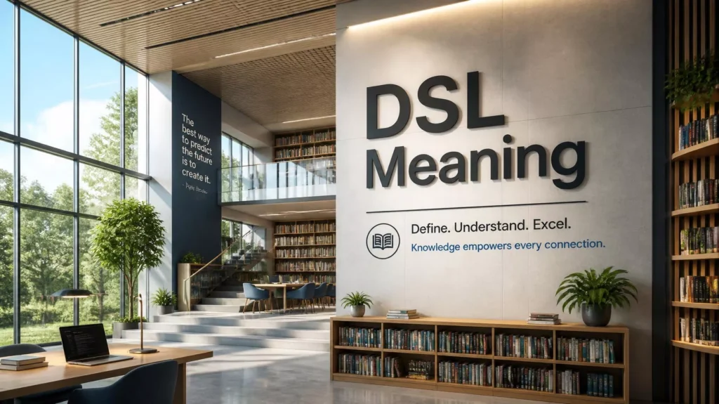What Does DSL Mean What Does DSL Mean