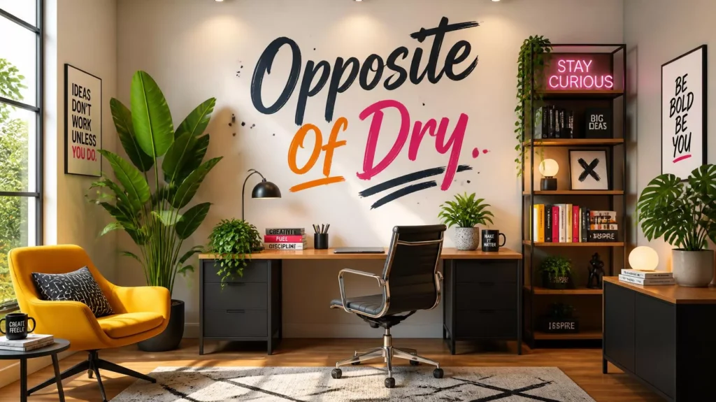 Dry Opposite Word Dry Opposite Word