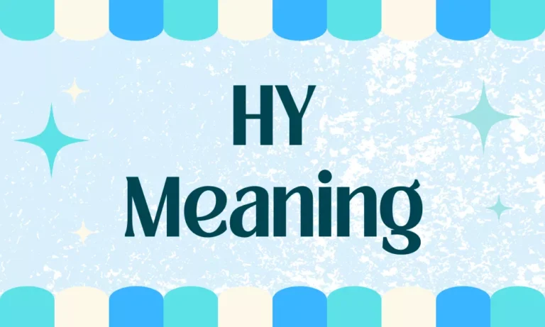 HY Meaning: What Does HY Mean in Text, Chat & Social Media? 4 HY Meaning