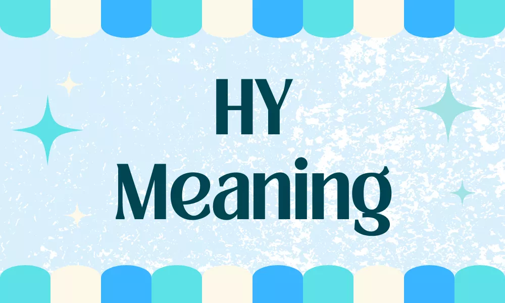 HY Meaning