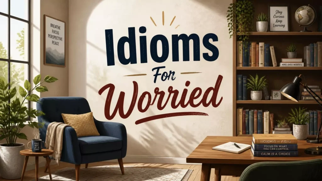 Idioms For Worried Idioms For Worried