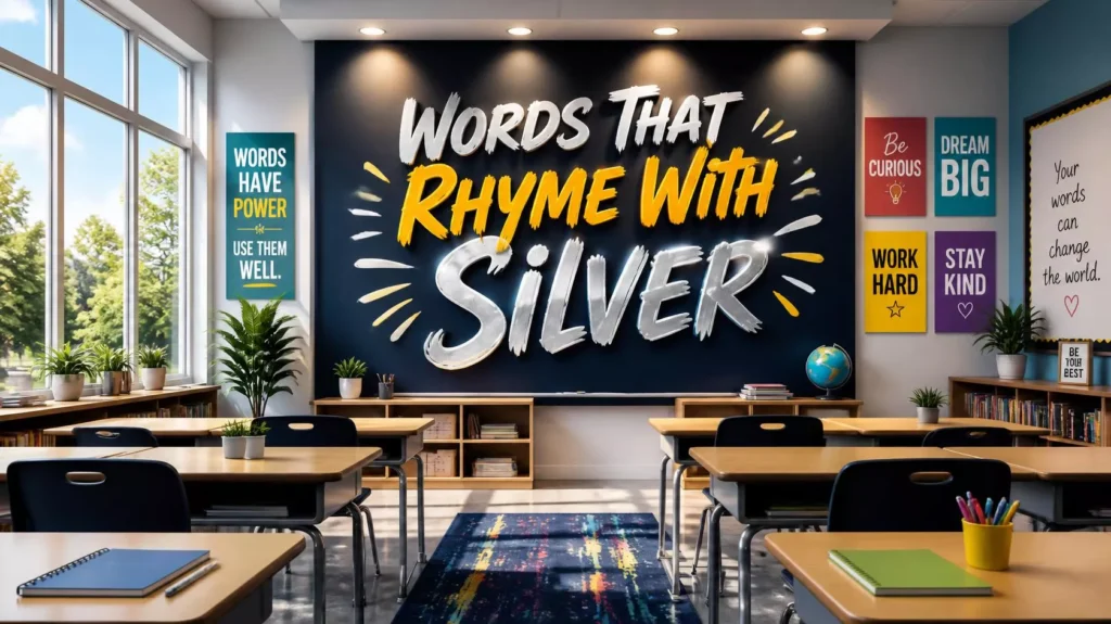 Rhymes With Silver Rhymes With Silver