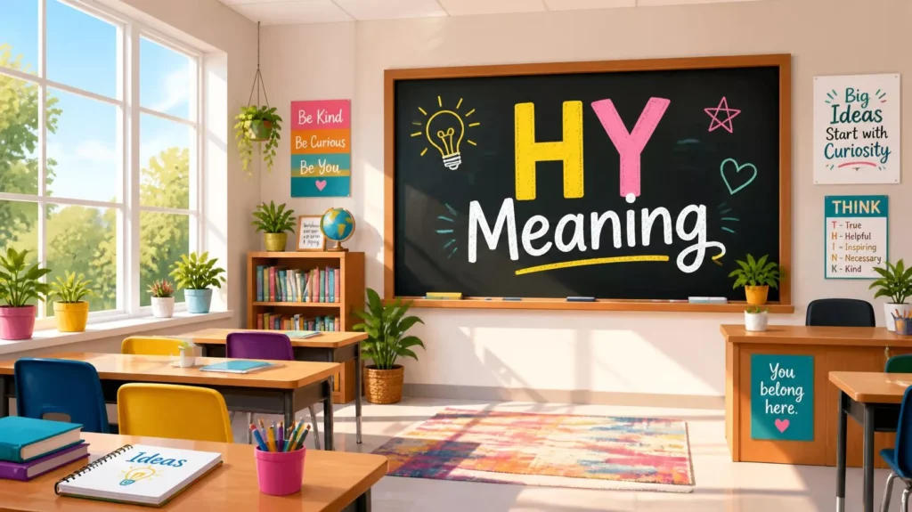 What Does HY Mean What Does HY Mean