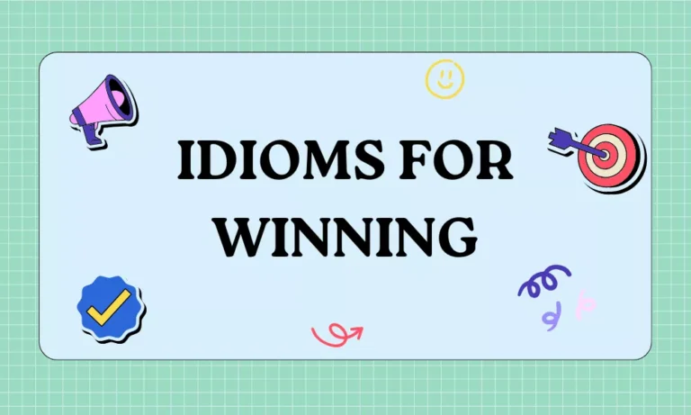 Idioms for Winning: Classic Expressions of Victory & Success 1 Winning Idioms