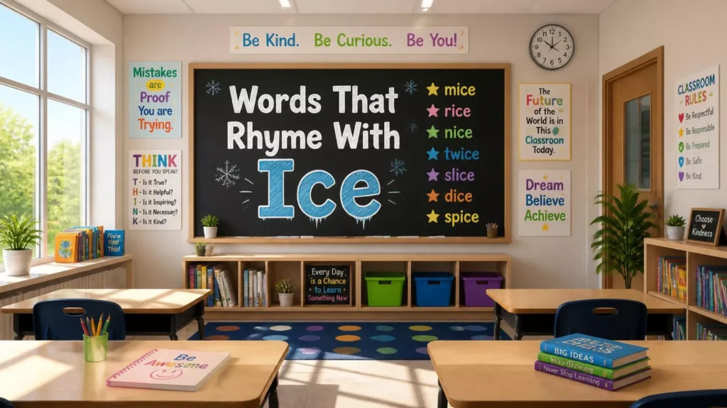 Words That Rhyme With Ice Words That Rhyme With Ice